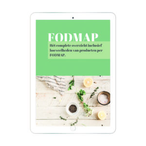 Het complete FODMAP overzicht inclusief hoeveelheden
